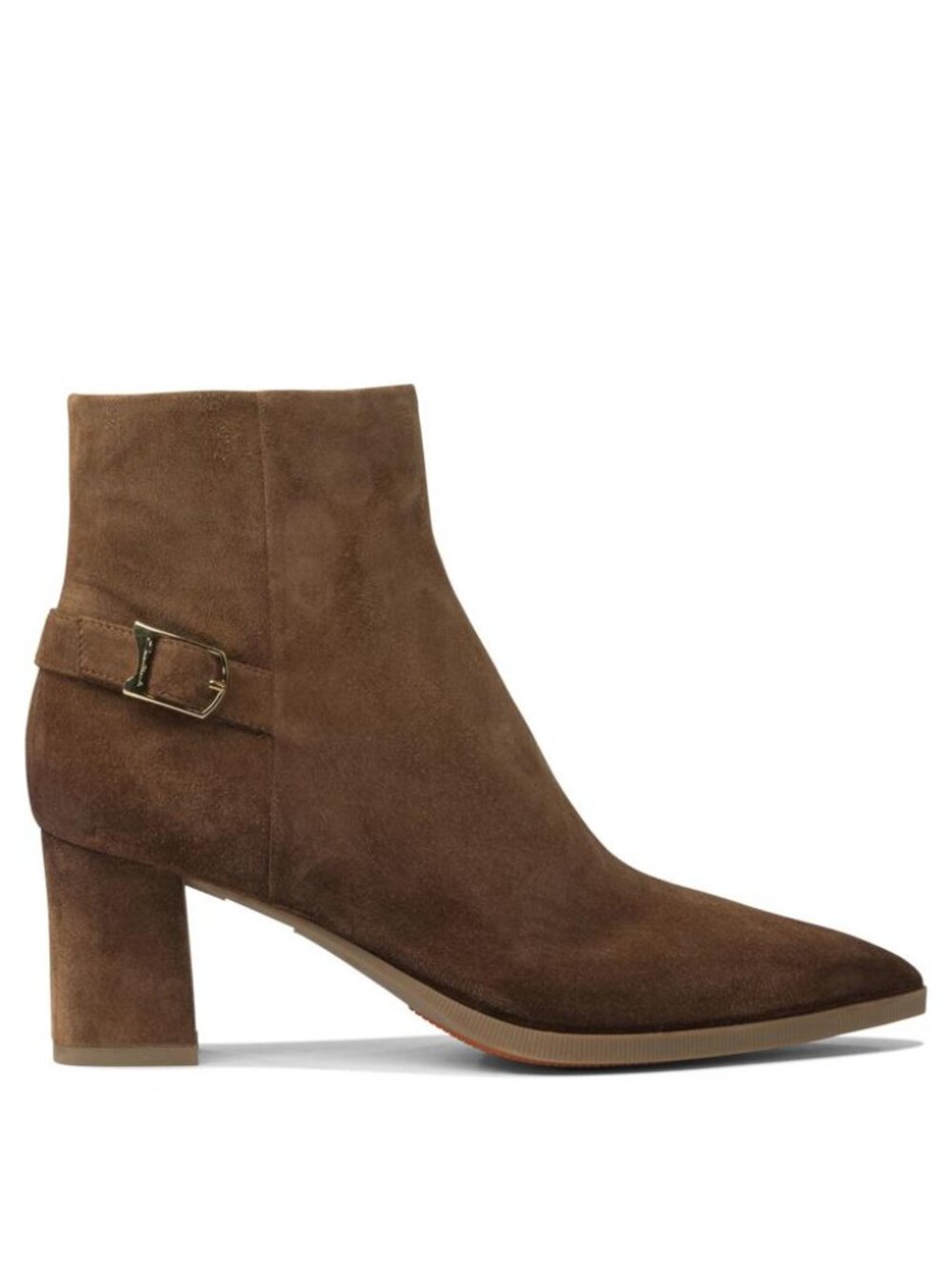 Santoni Suede Ankle Boots 65Mm IT 38 Women